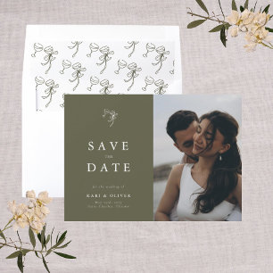 Save The Date Mariage photo HEIDI Olive