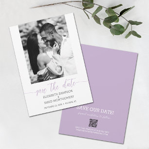 Save The Date Mariage photo Lavender