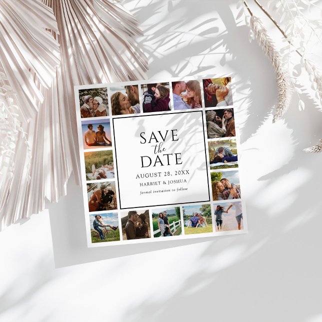 Save The Date Mariage photo moderne 17 (Créateur téléchargé)