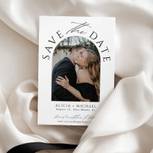 Mariage photo moderne minimaliste noir et blanc
