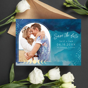 Save The Date Mariage photo Whimsical Watercolor