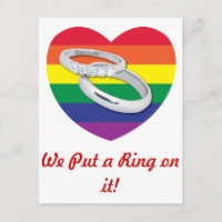Mariage Rainbow/Enregistrer la date