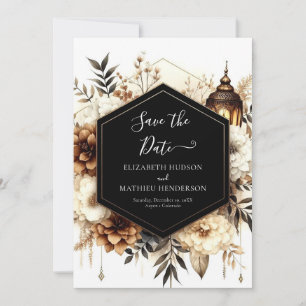 Save The Date Mariage rustique de Earthy imprimable