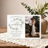 Mariage Rustique de Sauge & Feuilles Vertes d'Oliv