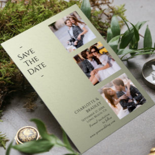Save The Date Mariage Simple Enregistrer La Photo Date