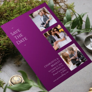 Save The Date Mariage Simple Enregistrer La Photo Date