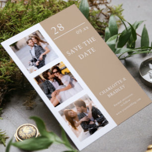 Save The Date Mariage Simple Enregistrer La Photo Date