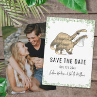 Mariage Thème Dinosaure Photo Enregistrer La Date