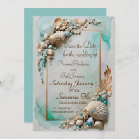 mariage turquoise en bord de mer