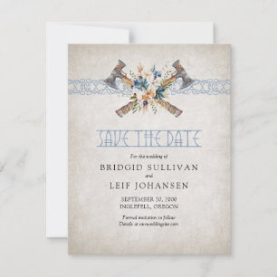 Save The Date Mariage viking