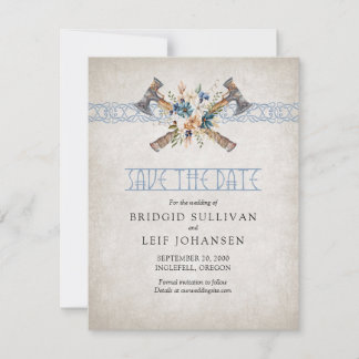 Save The Date Mariage viking