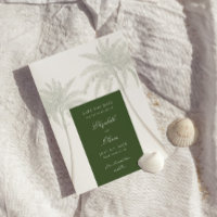 Mariage vintage Palm Tree