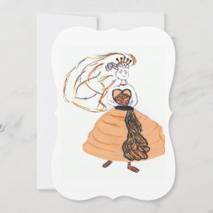 Save The Date Mariée d'Halloween