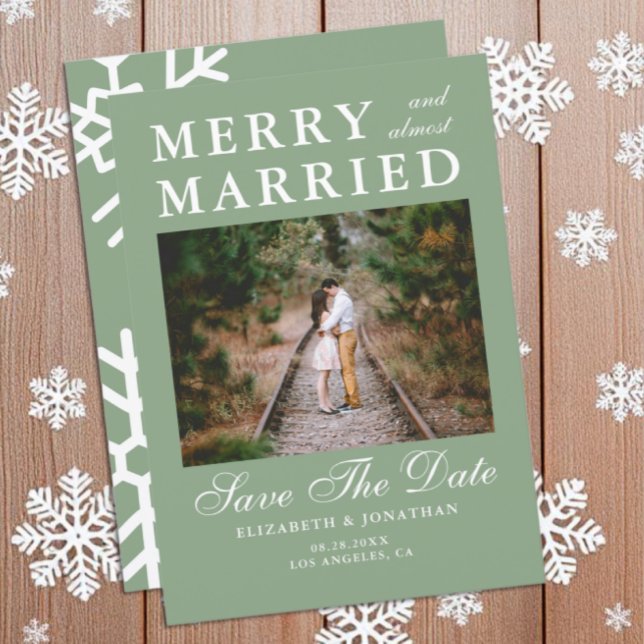 Save The Date Mariés & Presque Mariés Mariage (Créateur téléchargé)