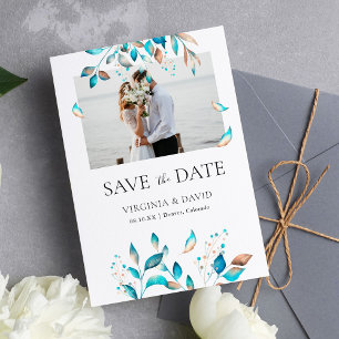 Save The Date Marine Photo moderne Rustique