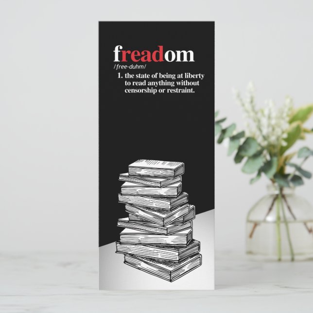 Save The Date Marque-page de définition de Freadom (Debout devant)