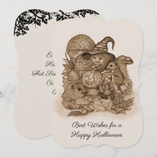 Save The Date Meilleurs vœux pour un joyeux Halloween