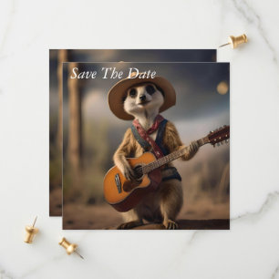 Save The Date Mélodies de la Savanna A Meerkat Guitar Serenade,