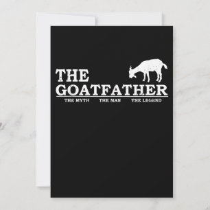 Save The Date Men Goat Far Pet Lover Fars Day