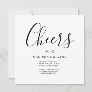 Save The Date Minimaliste et Chic Mariage