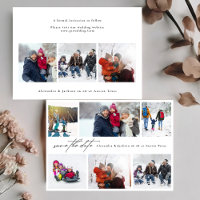 minimum moderne 6 mariage de collection photo mult
