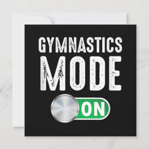 Save The Date Mode Gymnastique Sur Gymnaste Cool Entraîneur Athl