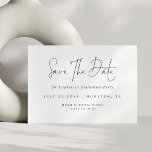 Save The Date Moderne Script 2024 Graduation Enregistrer La Date<br><div class="desc">Moderne Script 2024 Graduation Enregistrer La Date. Disponible numériquement et imprimé. Une typographie stylisée pour l'en-tête principal Save the Date complétant le reste du texte que vous pouvez facilement personnaliser.</div>