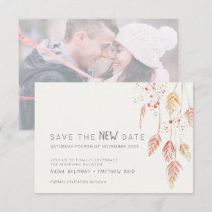 Save The Date modification de l'événement mariage enregistrer la
