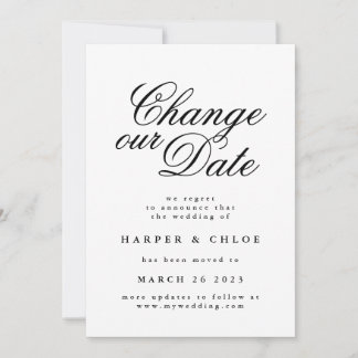 Save The Date Modifier notre date