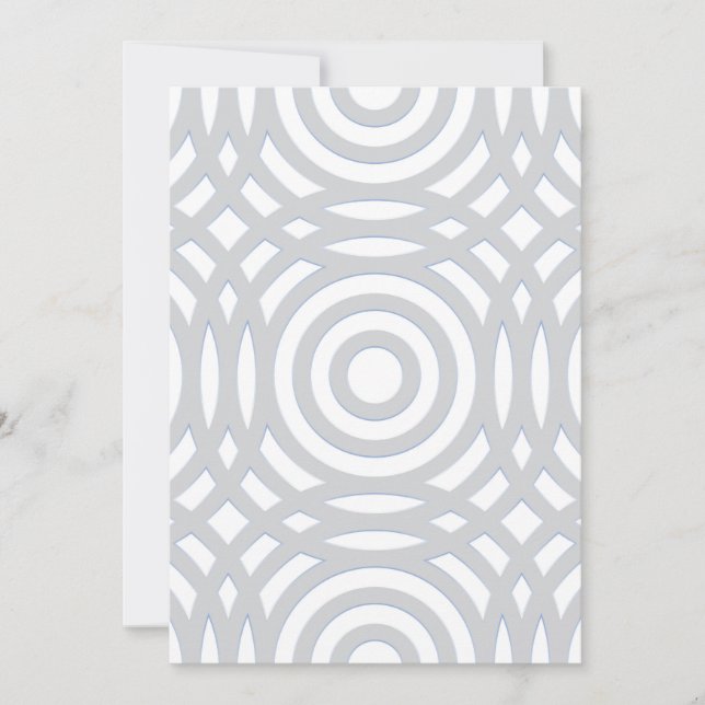 Save The Date Motif géométrique 22 (Devant)
