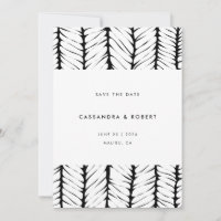 Motif moderne Abstrait Graphic noir blanc