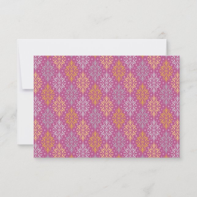 Save The Date Motif Vintage de luxe (Devant)