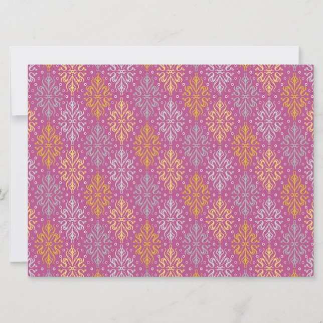 Save The Date Motif Vintage de luxe (Devant)