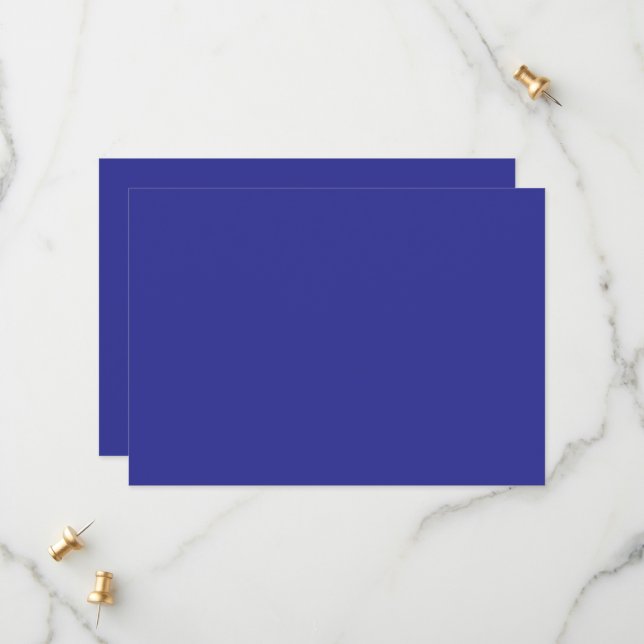 Save The Date mur bleu avec horloge (Devant/Arrière en situation)