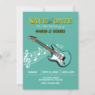 Save The Date Musique de mariage à la guitare