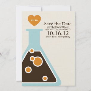 Save The Date Ne peut pas combattre la chimie mariage Enregistre