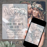 Save The Date N'IMPORTE QUEL Anniversaire 2 Photo Overlay Nous F<br><div class="desc">Annoncez la joyeuse nouvelle de votre anniversaire à venir avec une photo personnalisée unique superposition "We Still Do" enregistrer les invitations de date. Les deux photos et toutes les formulations sont simples à personnaliser pour n'importe quel anniversaire d'année. Il est également parfait pour un mariage de suite, une cérémonie de...</div>
