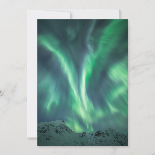 Save The Date Northern Lights Norvège (Devant)