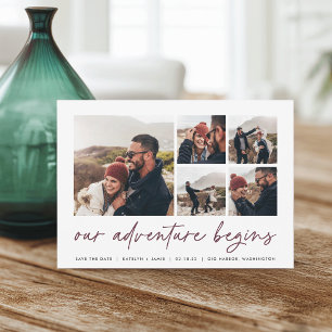 Save The Date Notre aventure commence Multiphoto