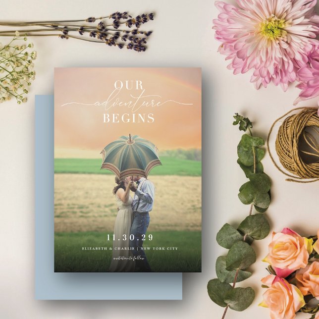 Save The Date Notre aventure commence Script Photo Sauvez le mom (Créateur téléchargé)