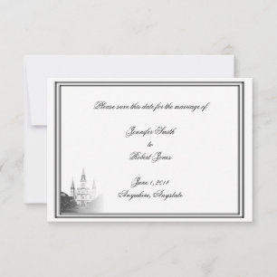 Save The Date Nouvelle-Orléans Destination Mariage Enregistrer l
