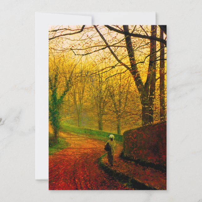 Save The Date Novembre après-midi Stapleton Park Grimshaw (Devant)