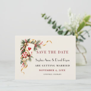 Save The Date Nuit de casino à l'aquarelle de Las Vegas Or Maria