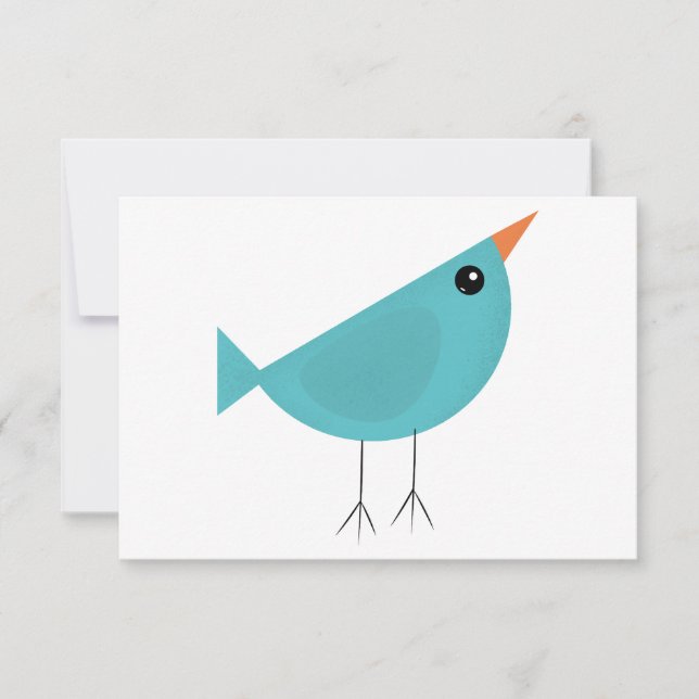 Save The Date Oiseau  (Devant)