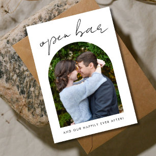 Save The Date Open Bar Funny Photo Mariage