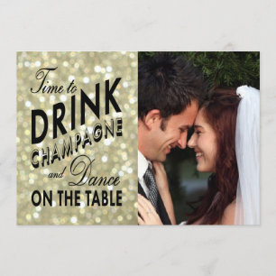 Save The Date Or glamour Enregistrer la date