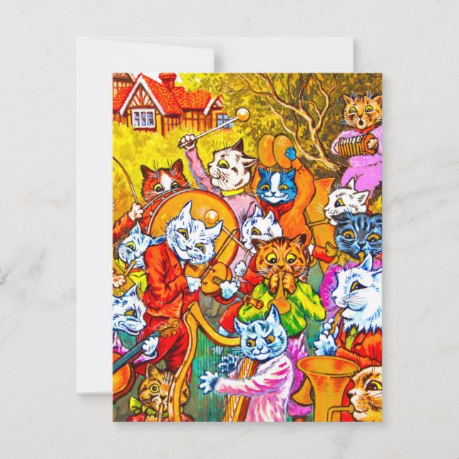 Save The Date Orchestre musical de chats (Devant)