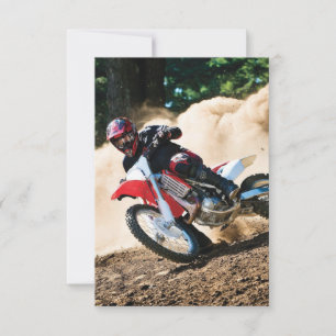 Save The Date oreiller de jet de pilote de motocross