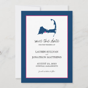 Save The Date Osterville Cape Cod Wedding Enregistrer la date