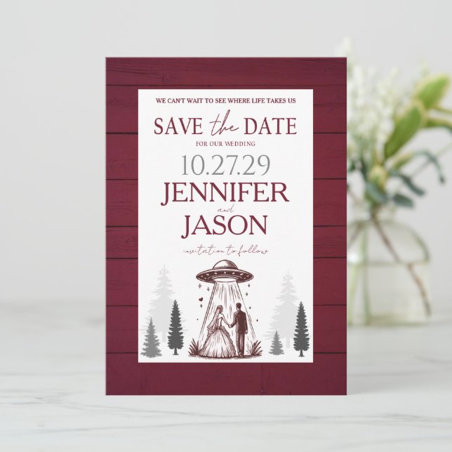 Save The Date Out of this World (Debout devant)